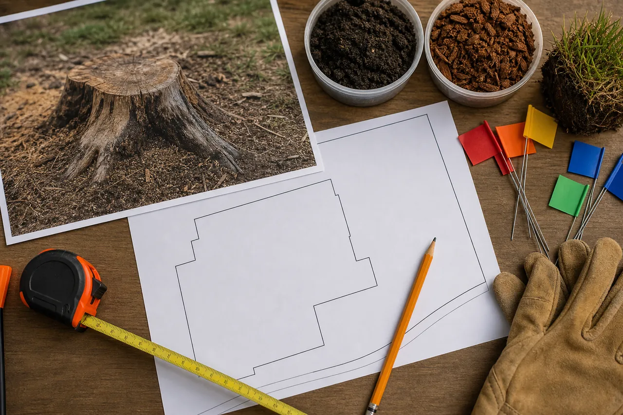 Planning a Stump Grinding Area