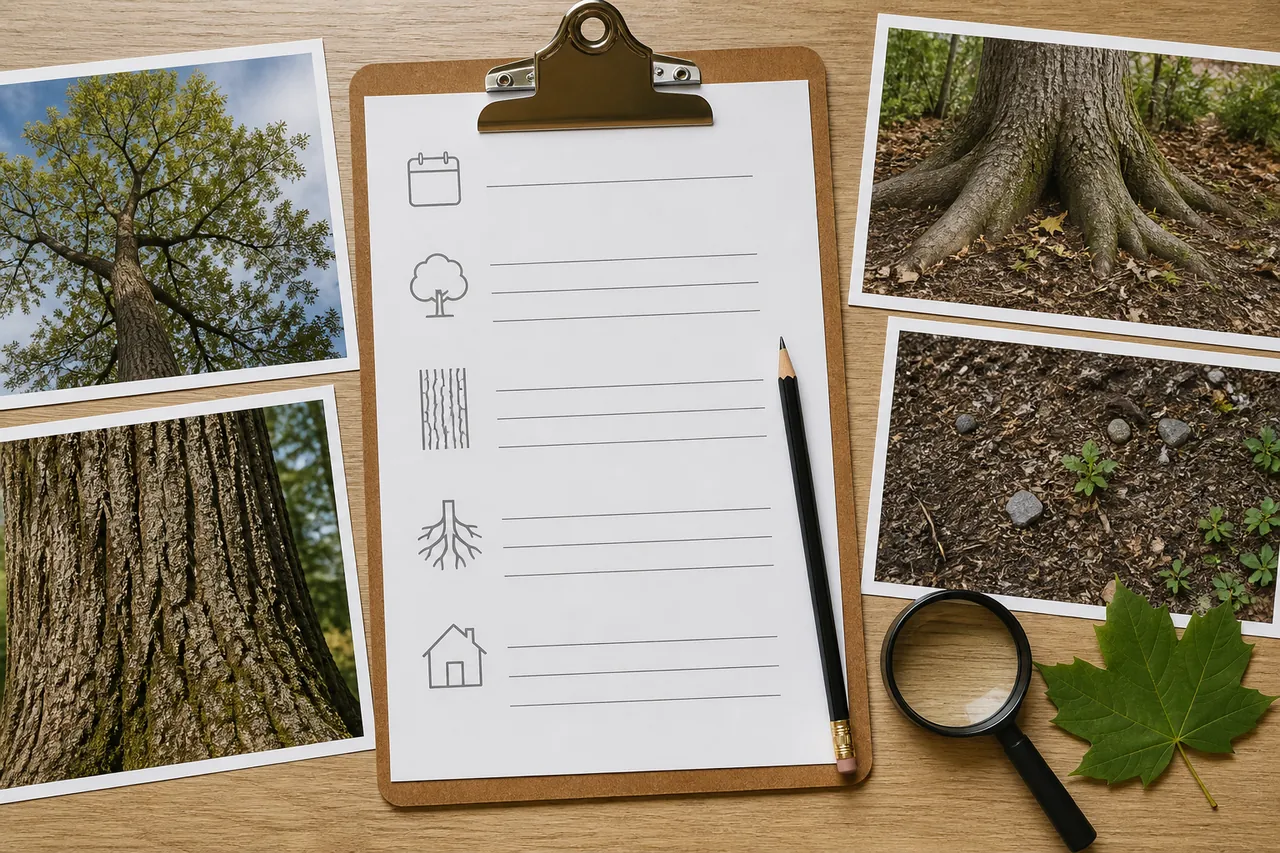 What a Tree Assessment Record Should Include